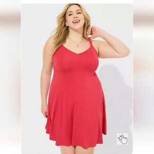 NWOT Torrid Mini Super Soft Tank Dress